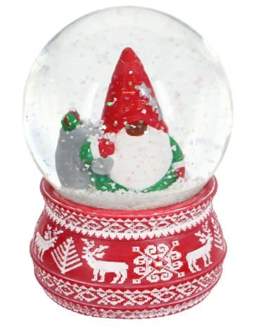 African American Christmas Snow Globe | Black Santa Snow Globe | Mrs. Claus Snow Globe | Holiday Decor | Christmas Decor | African American Santa