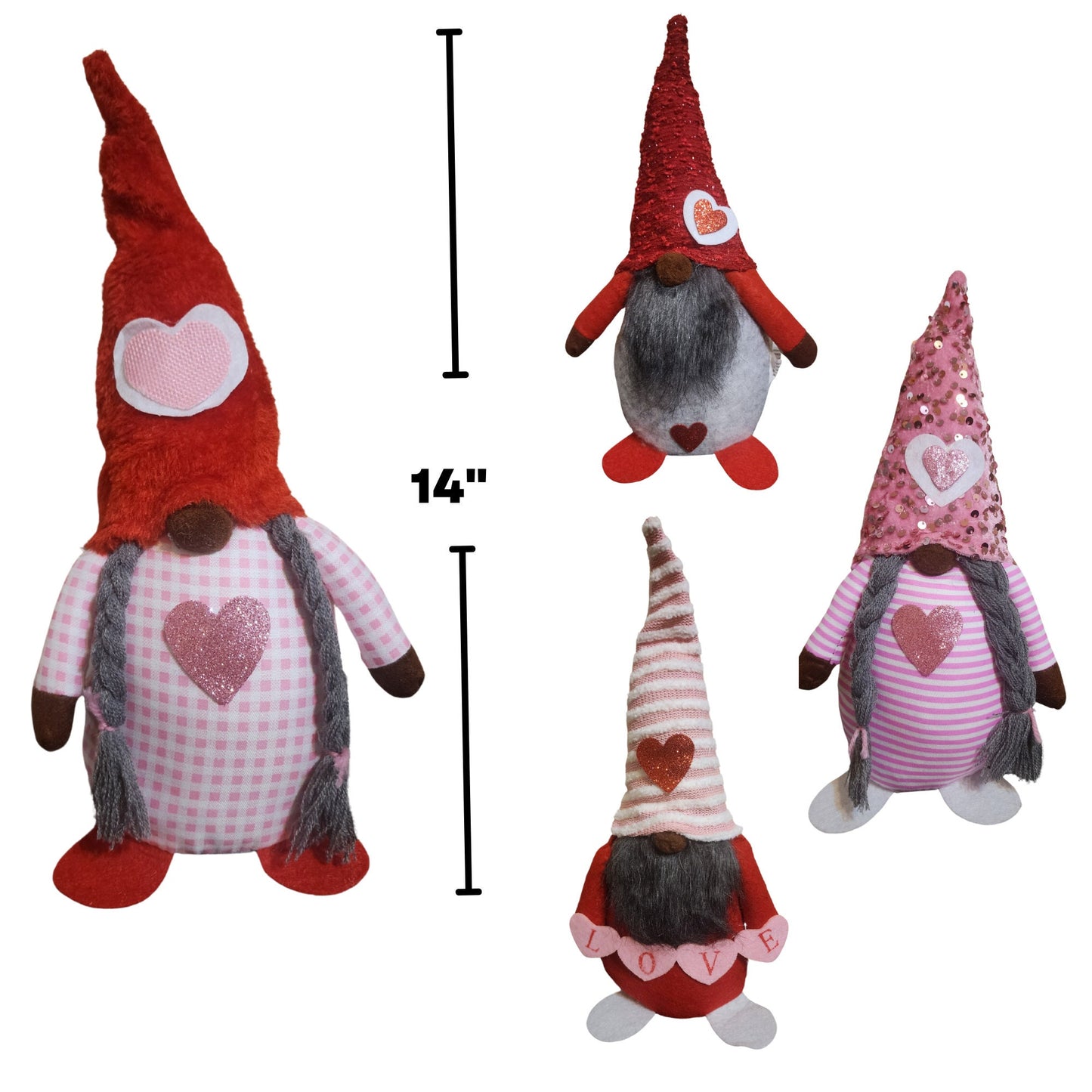 Love Gift Gnomes | African American Gnomes | Black Gnomes | Home Decor | Gift Ideas Galentine's Day Gift Idea