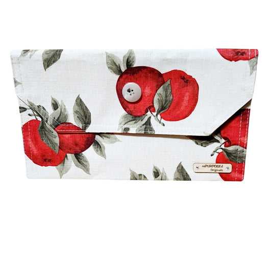 Harvest Apple Clutch | Handmade Clutch | Envelope Clutch | RePURPOSEd Originals