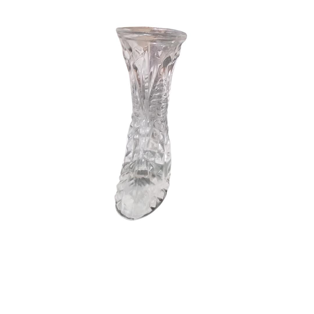 Glass Boot | Boot Figurine | Glass Shoe (Treasures Pre-Owned)