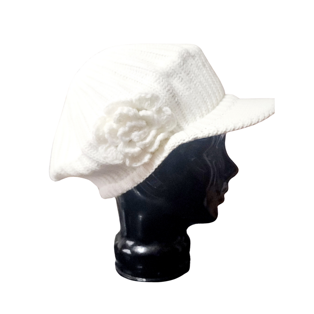 Madd Hatter Knit Hat | Rose and Perl Accent