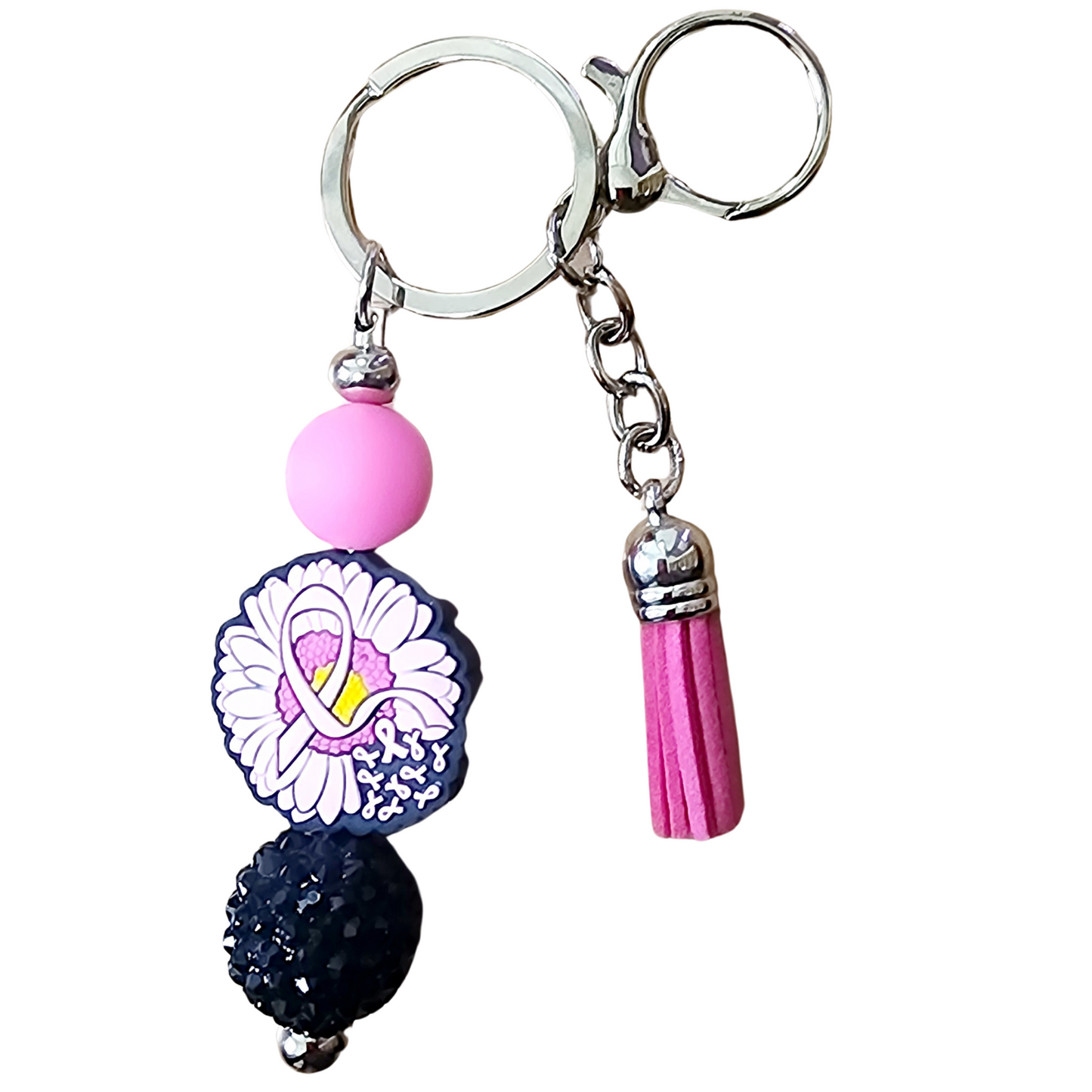 Breast Cancer Awareness Keychains | Breast Cancer Support | October Awareness